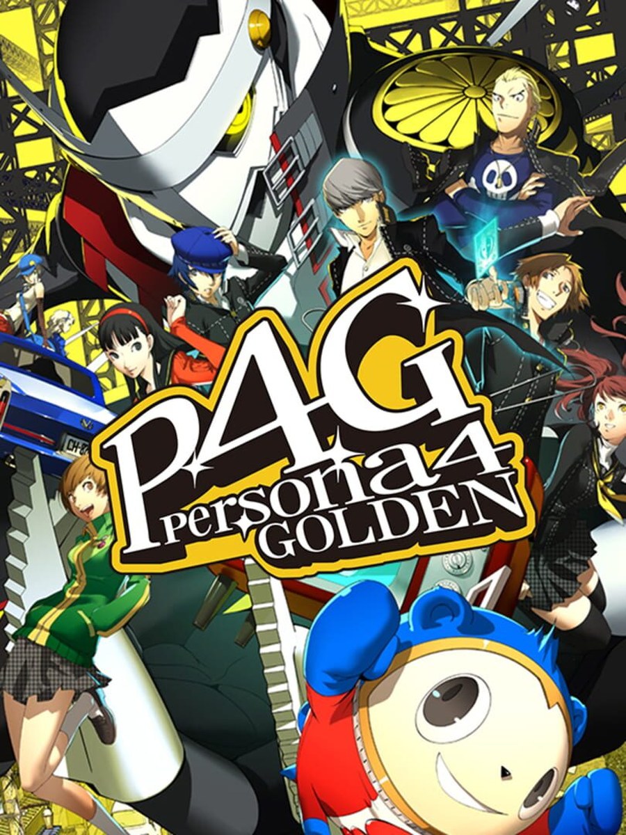 Persona 4 Golden cover art.