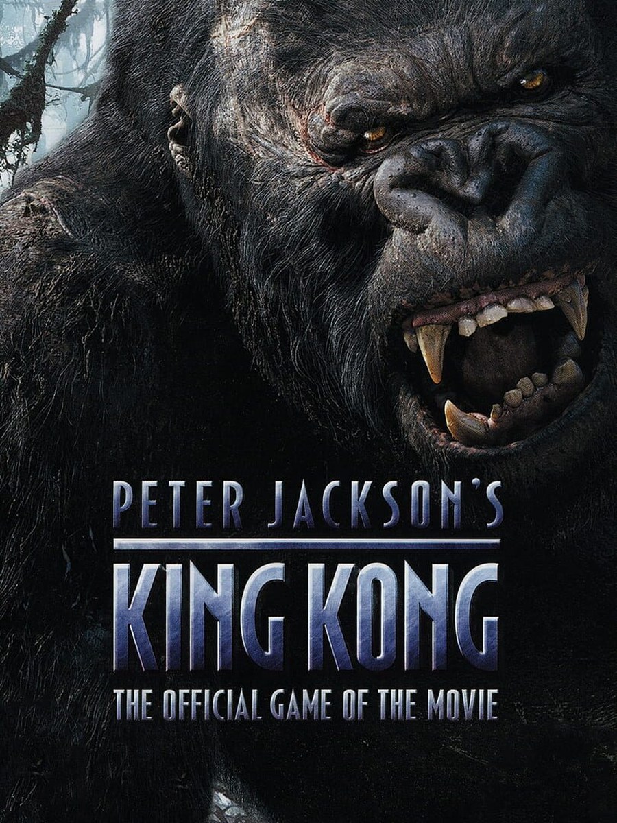 Peter Jackson's King Kong cover art.