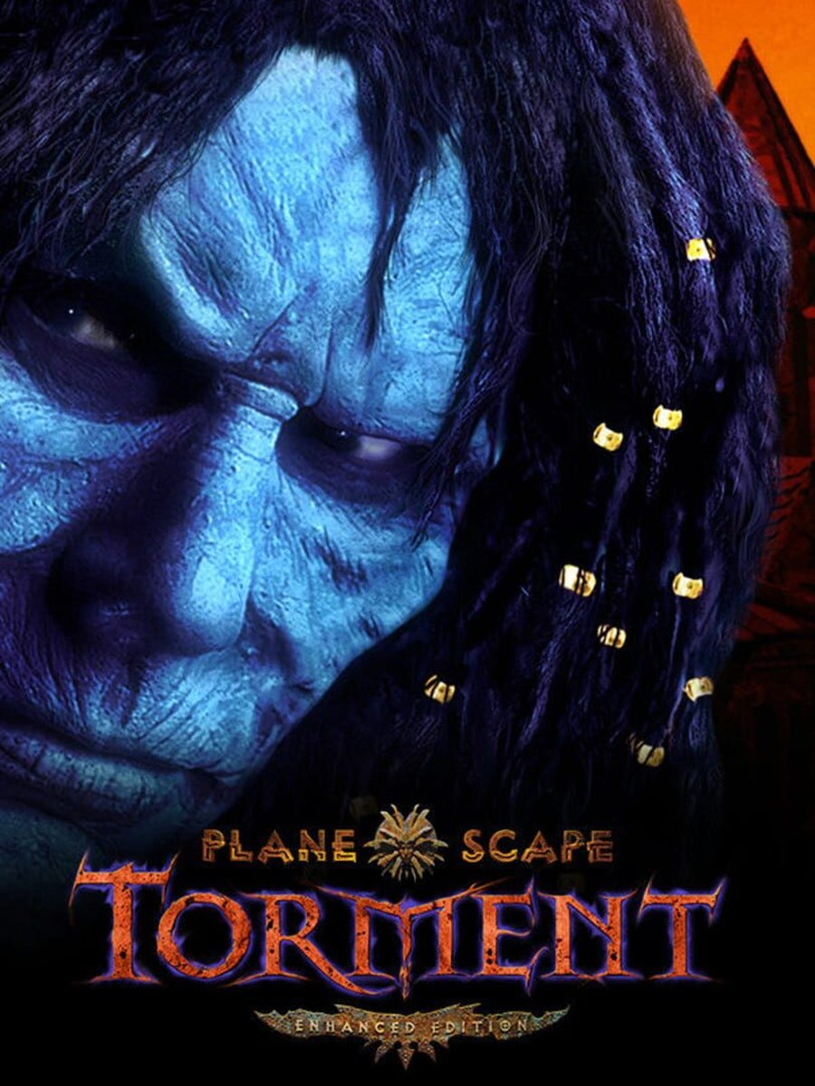 Planescape: Torment Enhanced Edition cover art.