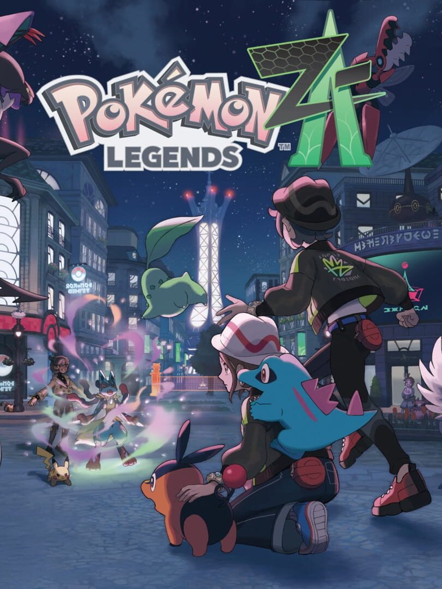 Pokemon Legends: Z-A cover art.
