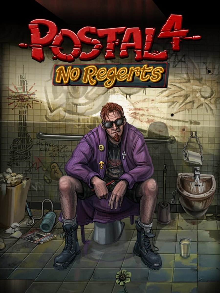 POSTAL 4: No Regerts cover art.