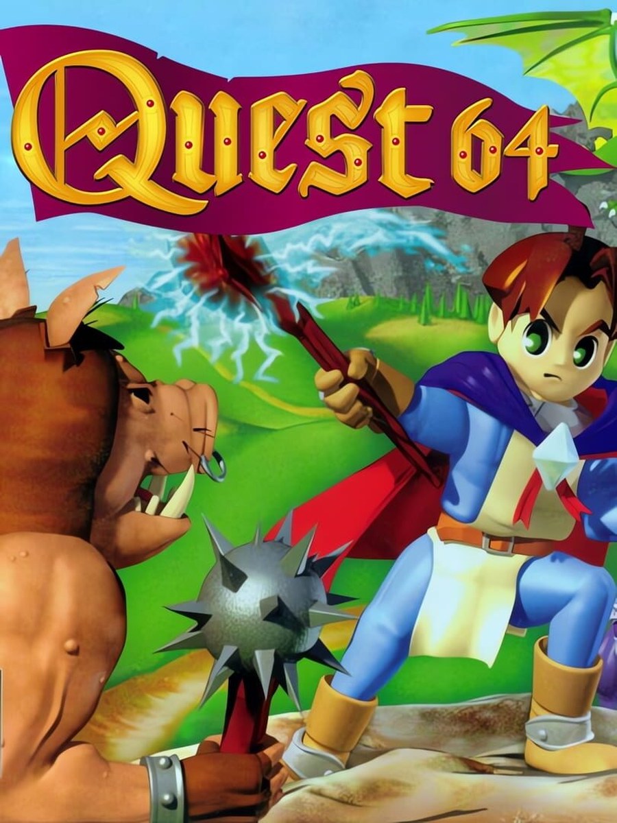 Quest 64 cover art.