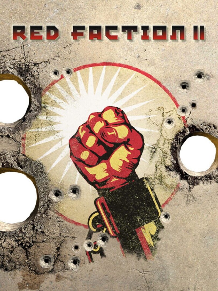 Red Faction II cover art.