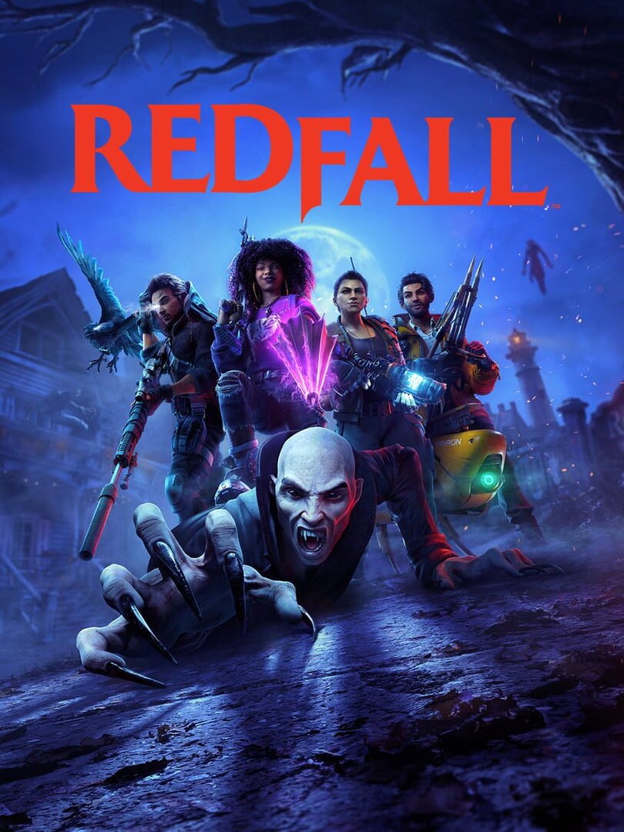 Redfall cover art.