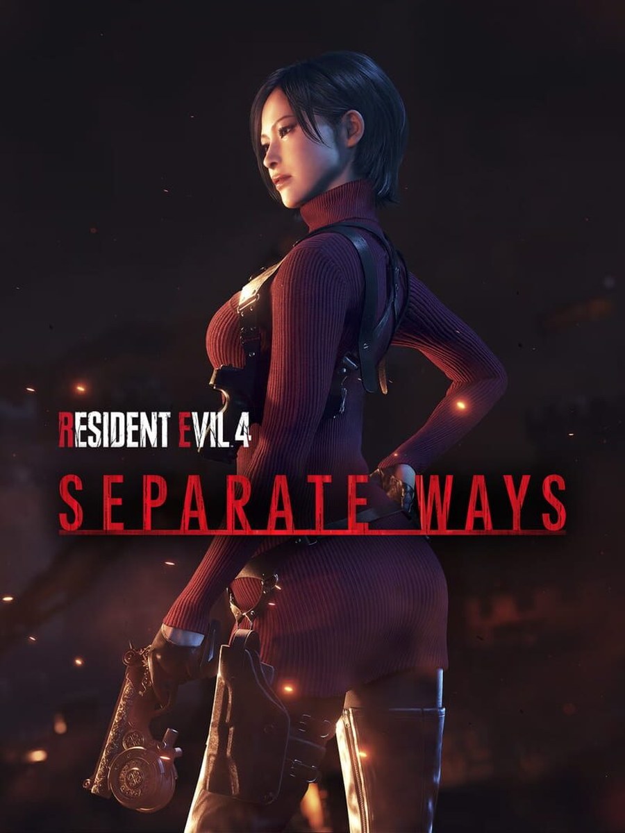 Resident Evil 4 Remake: Separate Ways cover art.
