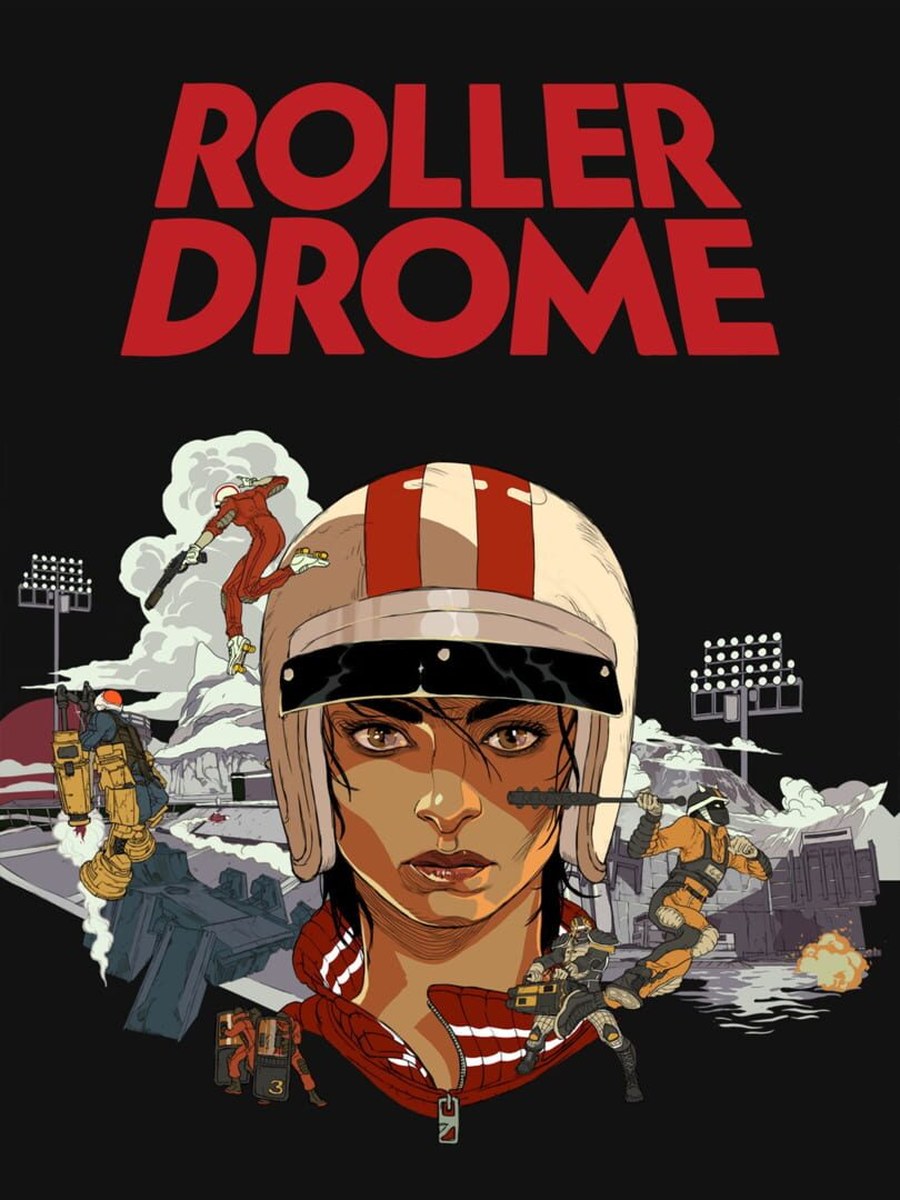 Rollerdrome cover art.