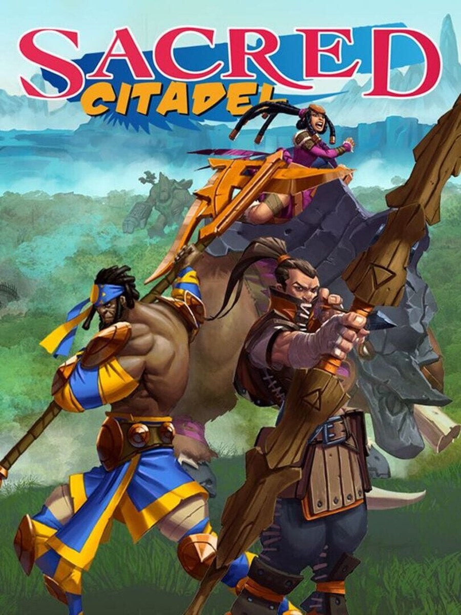 Sacred Citadel cover art.