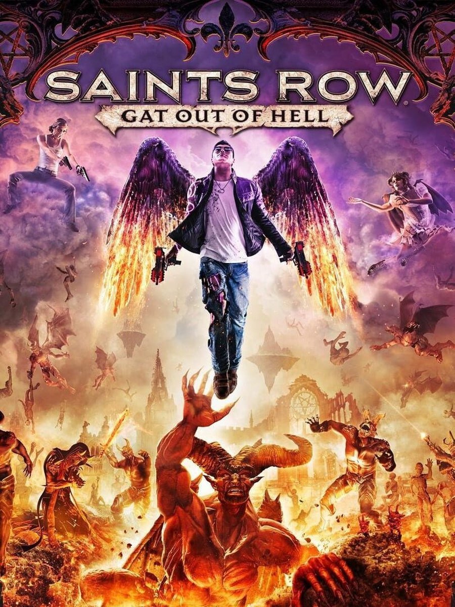 Saints Row: Gat Out of Hell cover art.