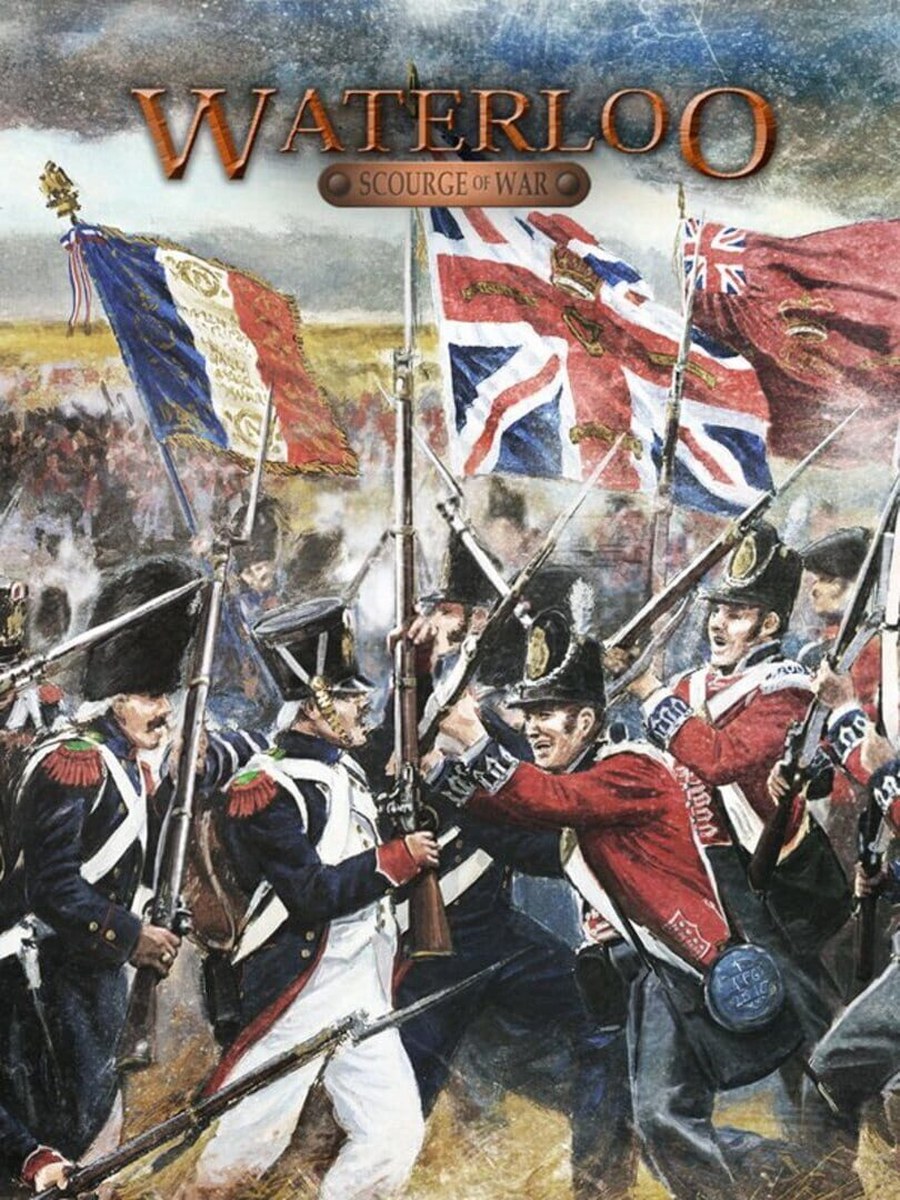 Scourge of War: Waterloo cover art.