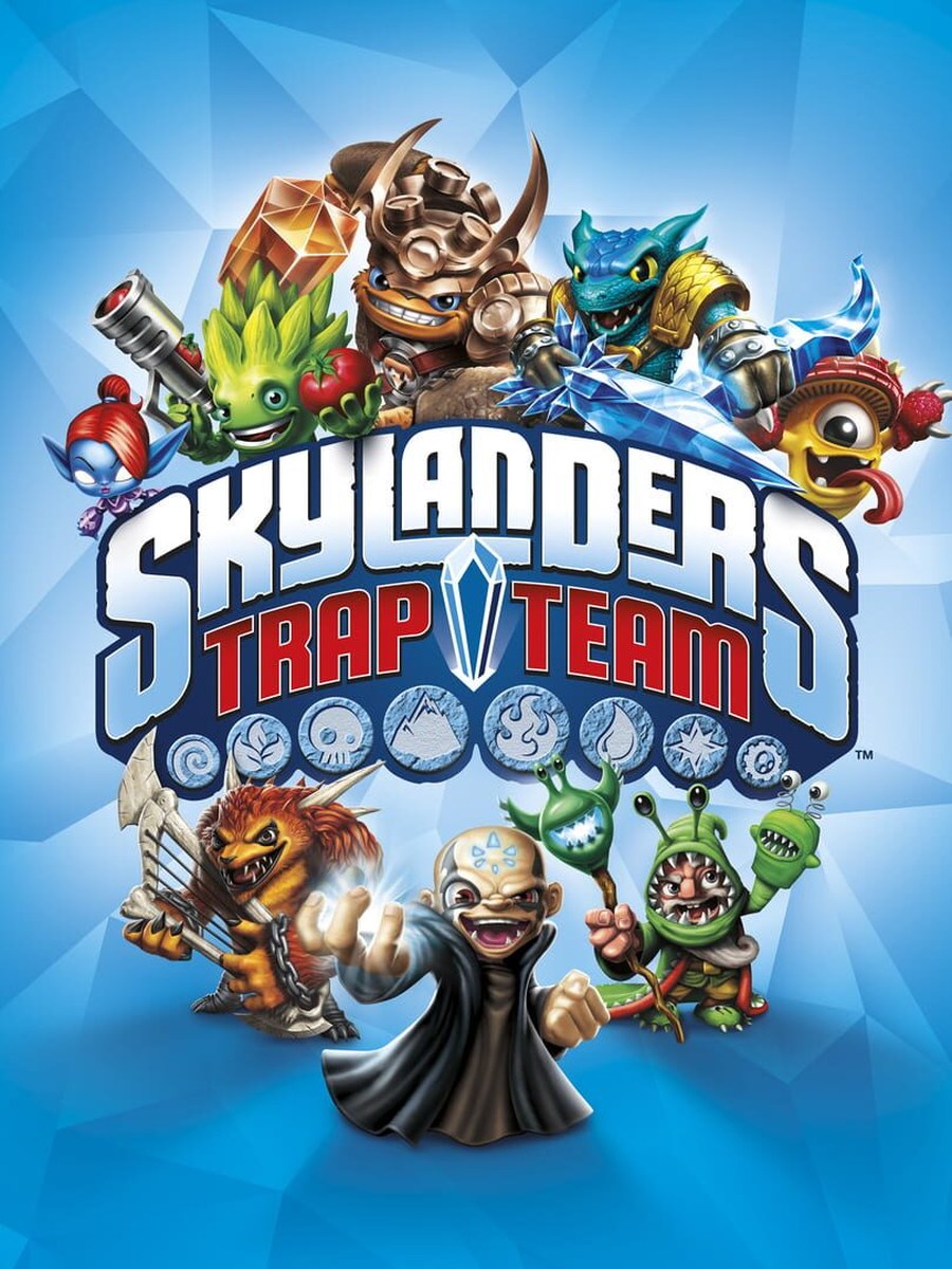 Skylanders: Trap Team cover art.