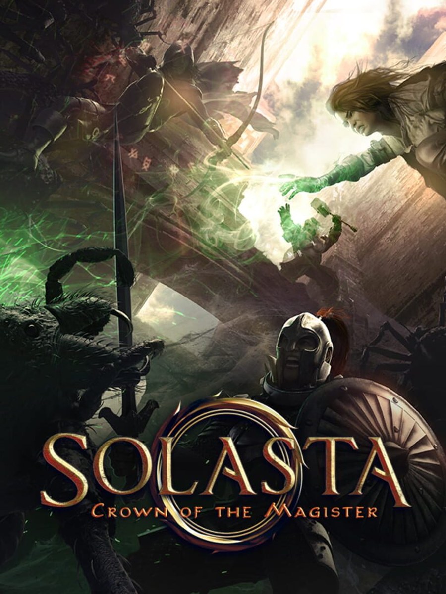 Solasta: Crown of the Magister cover art.
