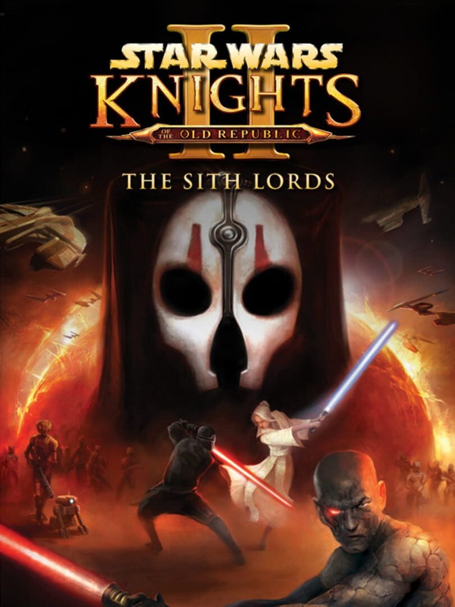 Star Wars: Knights of the Old Republic II - The Sith Lords cover art.