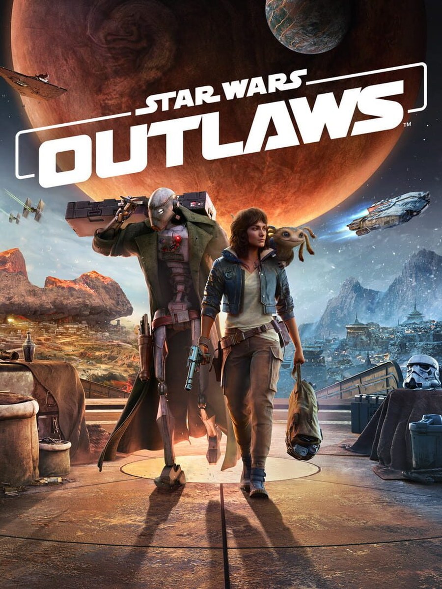Star Wars Outlaws cover art.