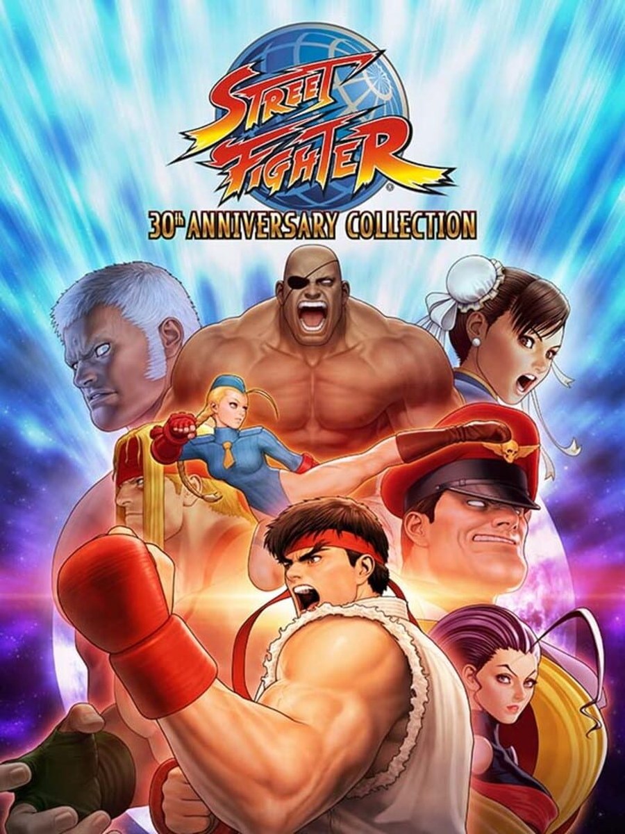 Street Fighter 30th Anniversary Collection cover art.