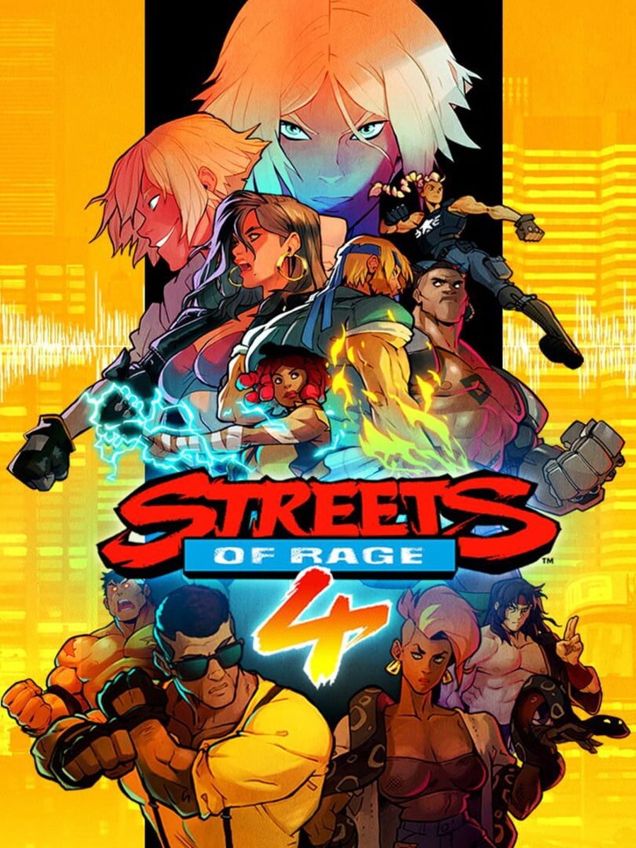 Streets of Rage 4 cover art.