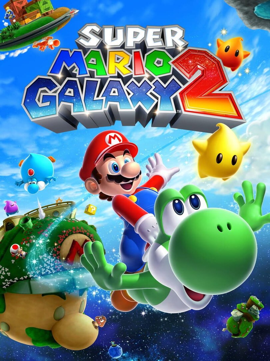 Super Mario Galaxy 2 cover art.