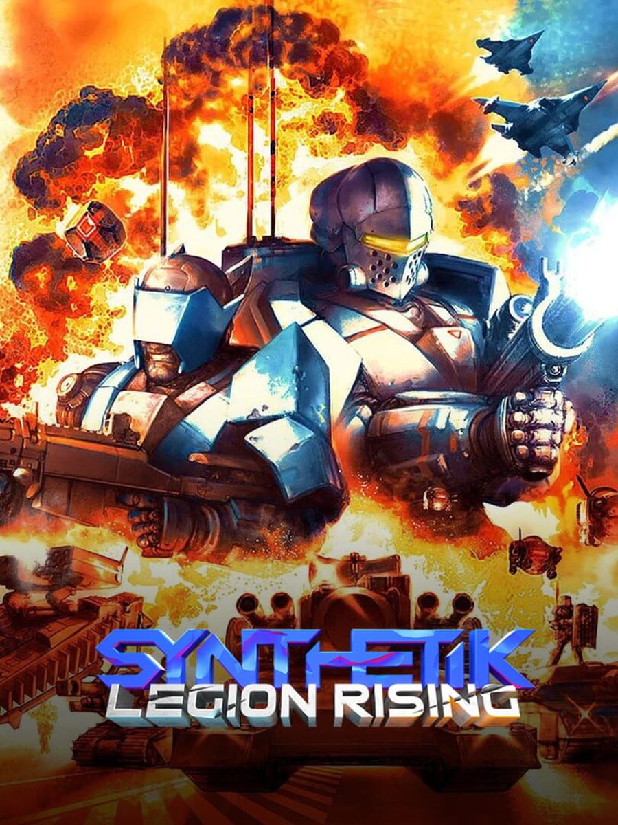 SYNTHETIK: Legion Rising cover art.