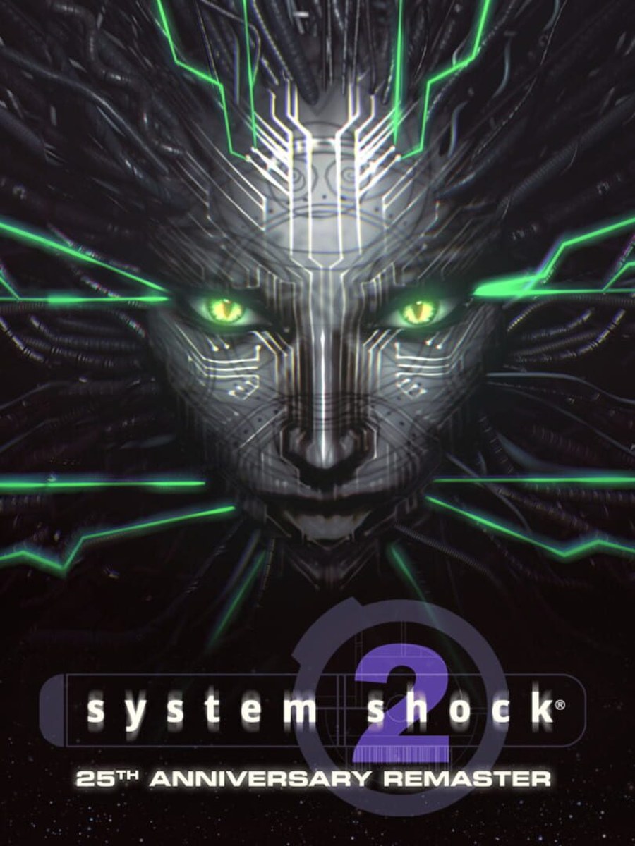 System Shock 2: 25th Anniversary Remaster cover art.