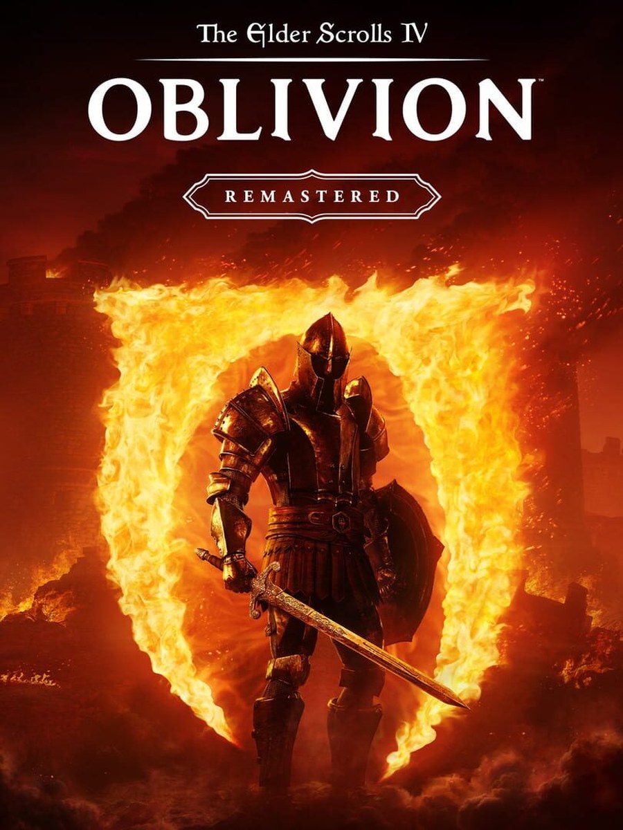 The Elder Scrolls IV: Oblivion Remastered cover art.