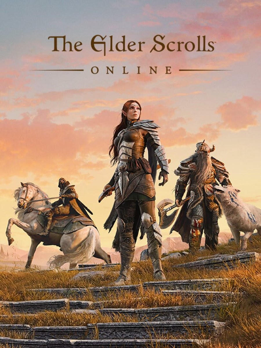 The Elder Scrolls Online cover art.