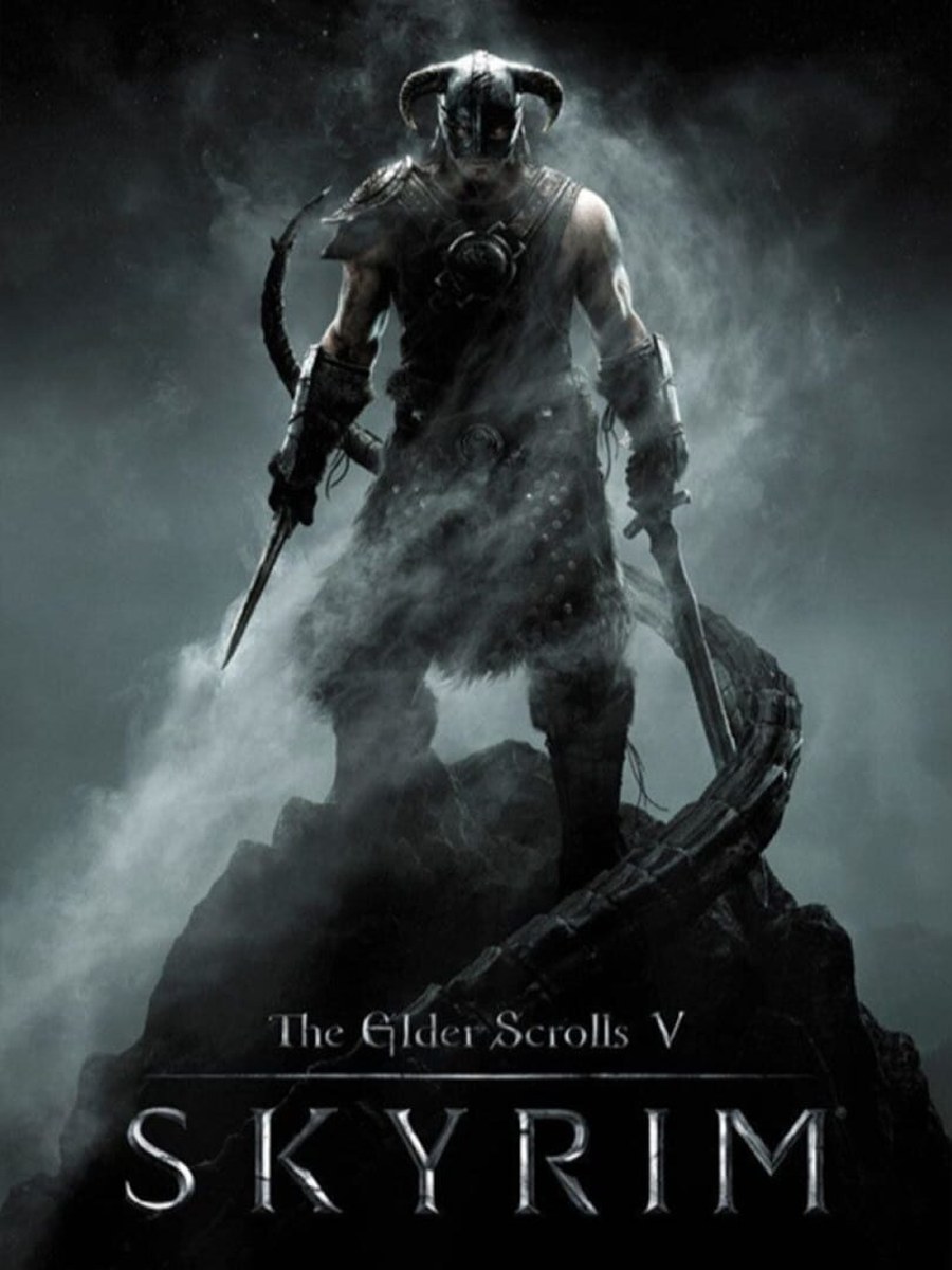 The Elder Scrolls V: Skyrim cover art.
