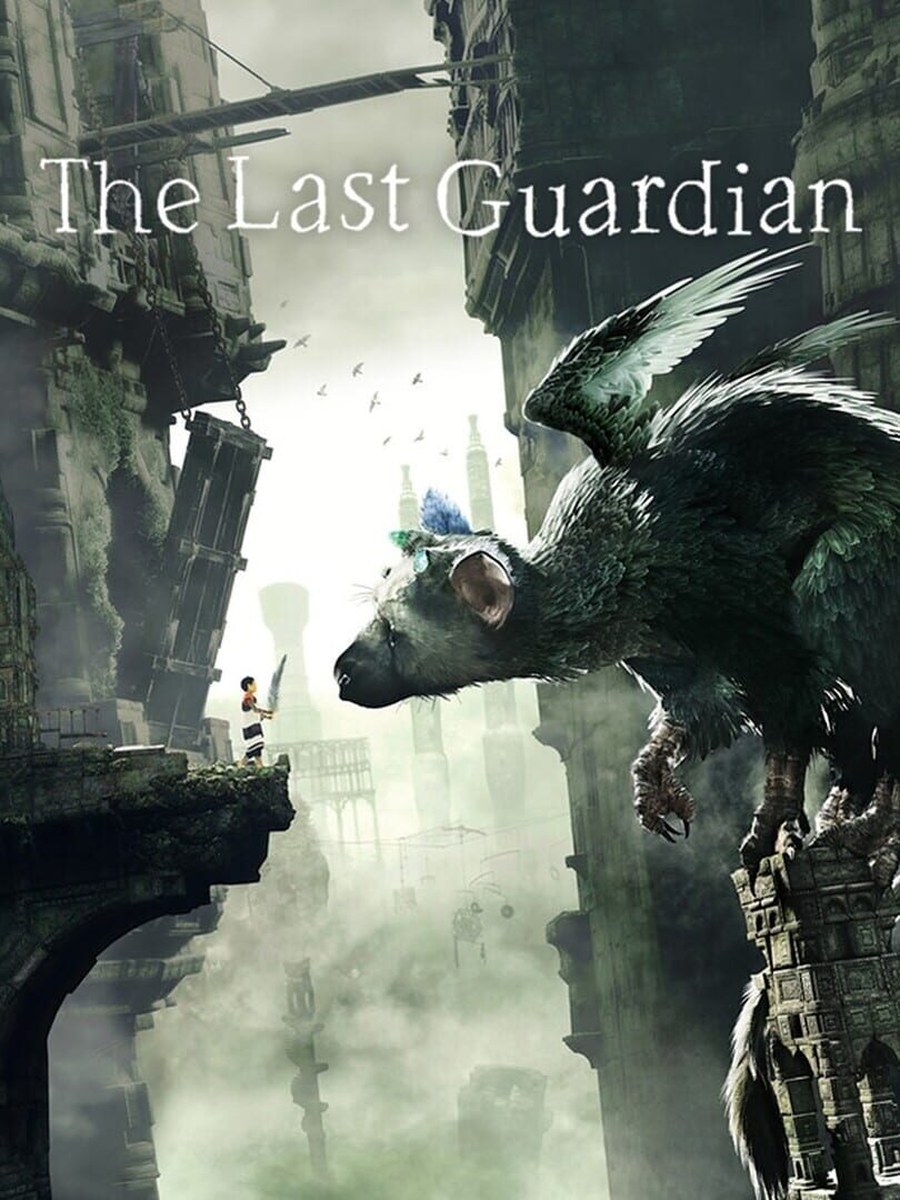 The Last Guardian cover art.