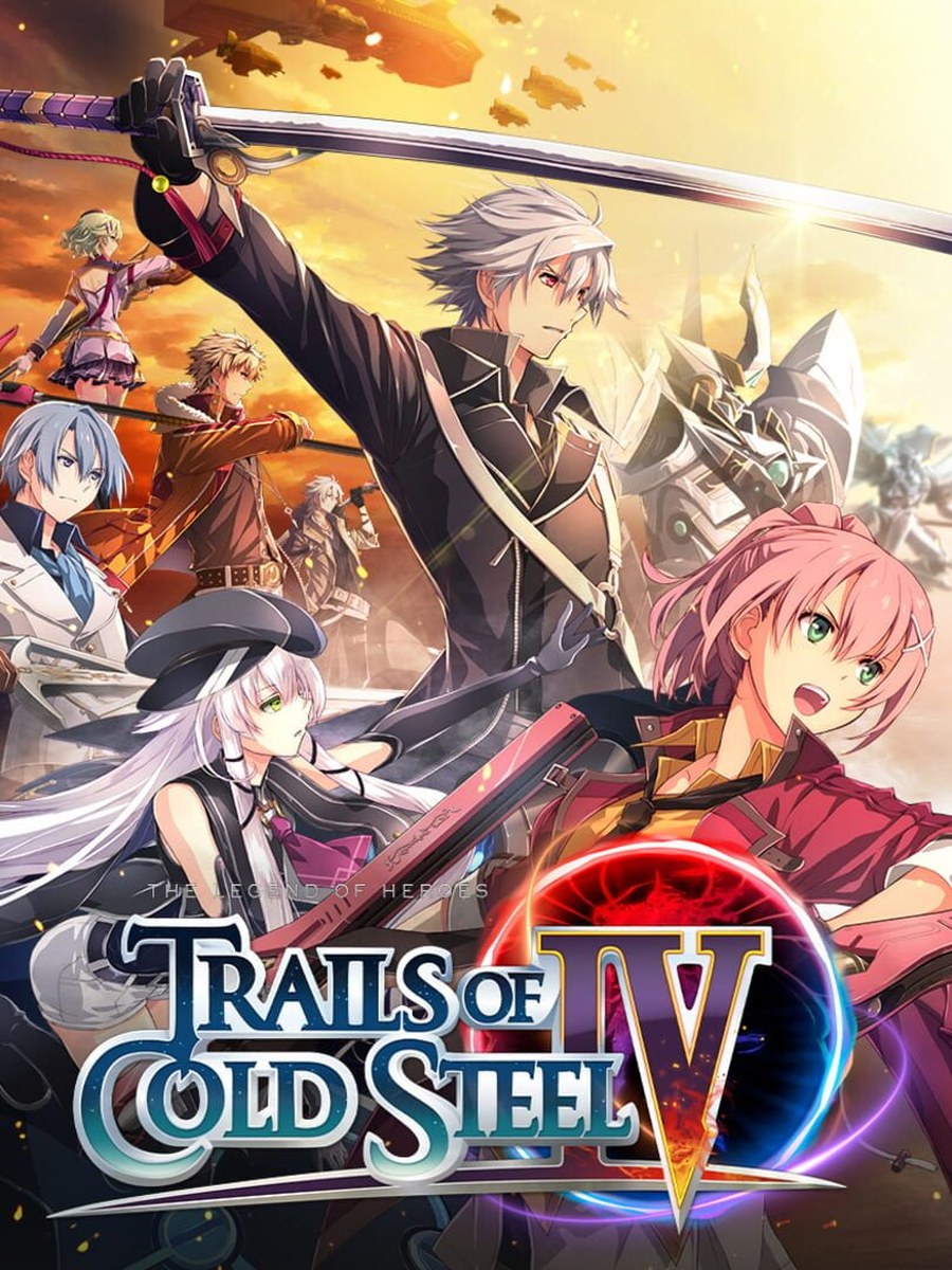 The Legend of Heroes: Trails of Cold Steel IV cover art.