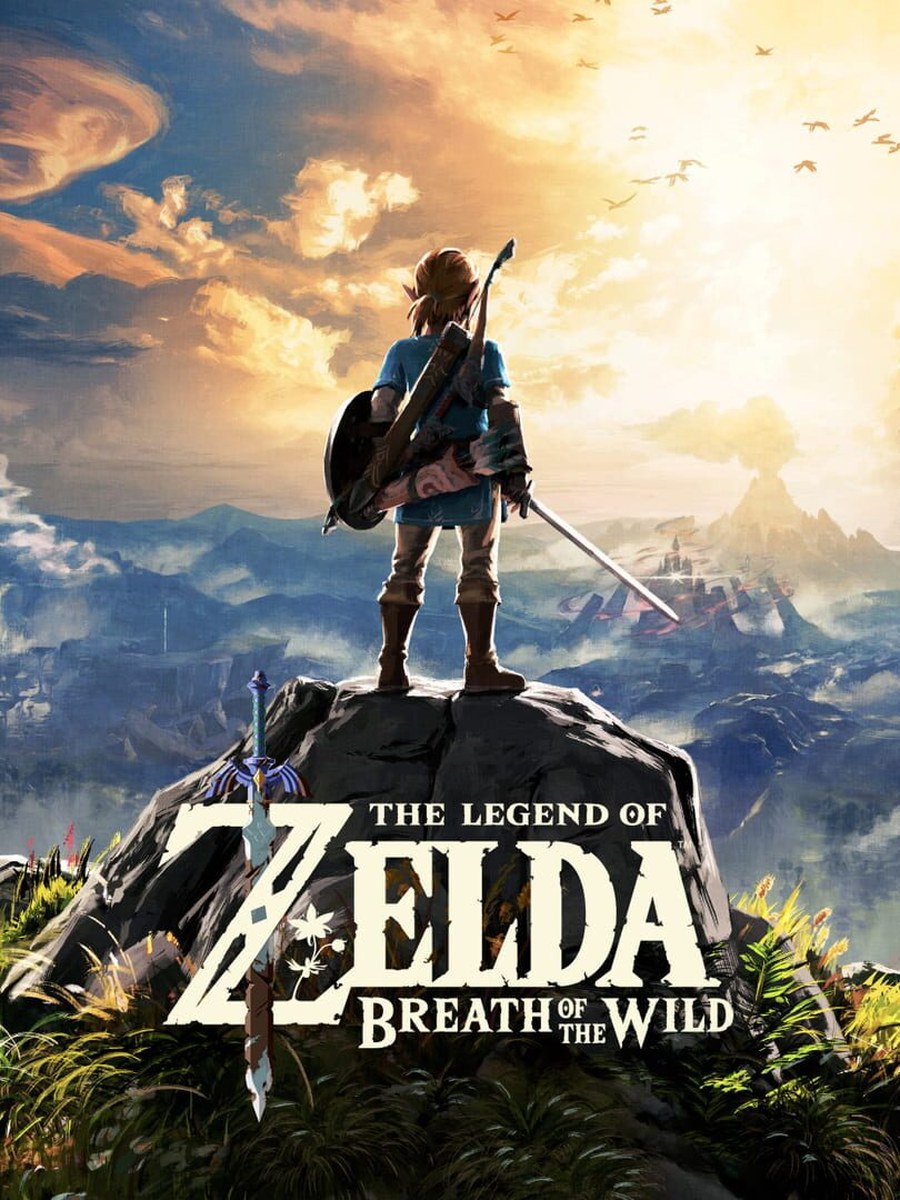 The Legend of Zelda: Breath of the Wild cover art.