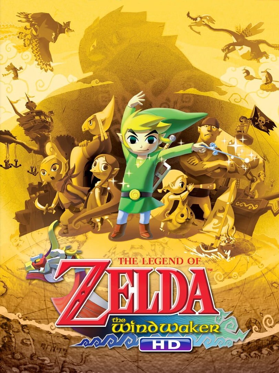 The Legend of Zelda: The Wind Waker HD cover art.