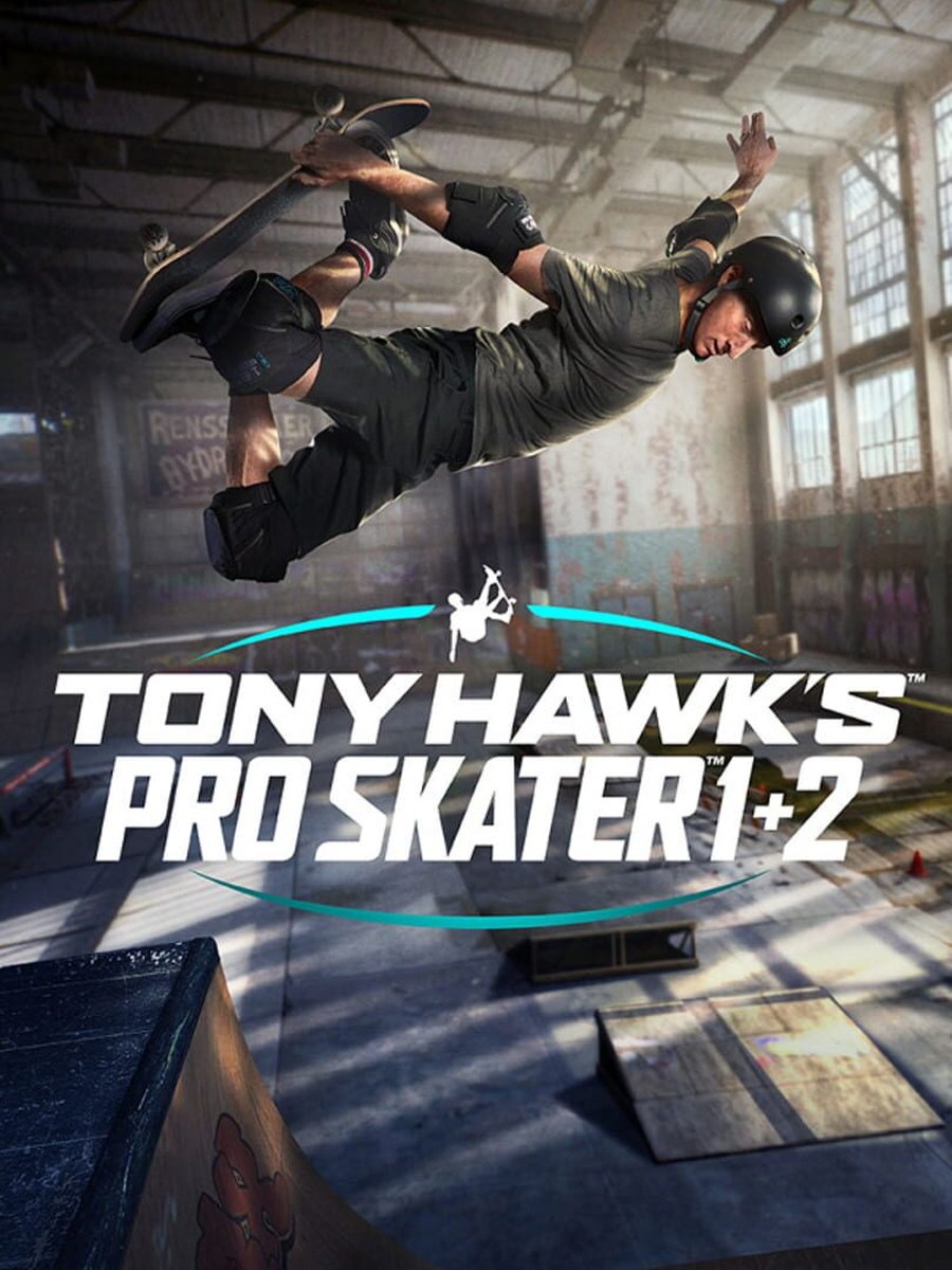 Tony Hawk's Pro Skater 1 + 2 cover art.