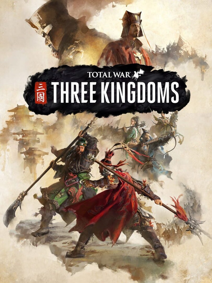 Total War: Three Kingdoms cover art.