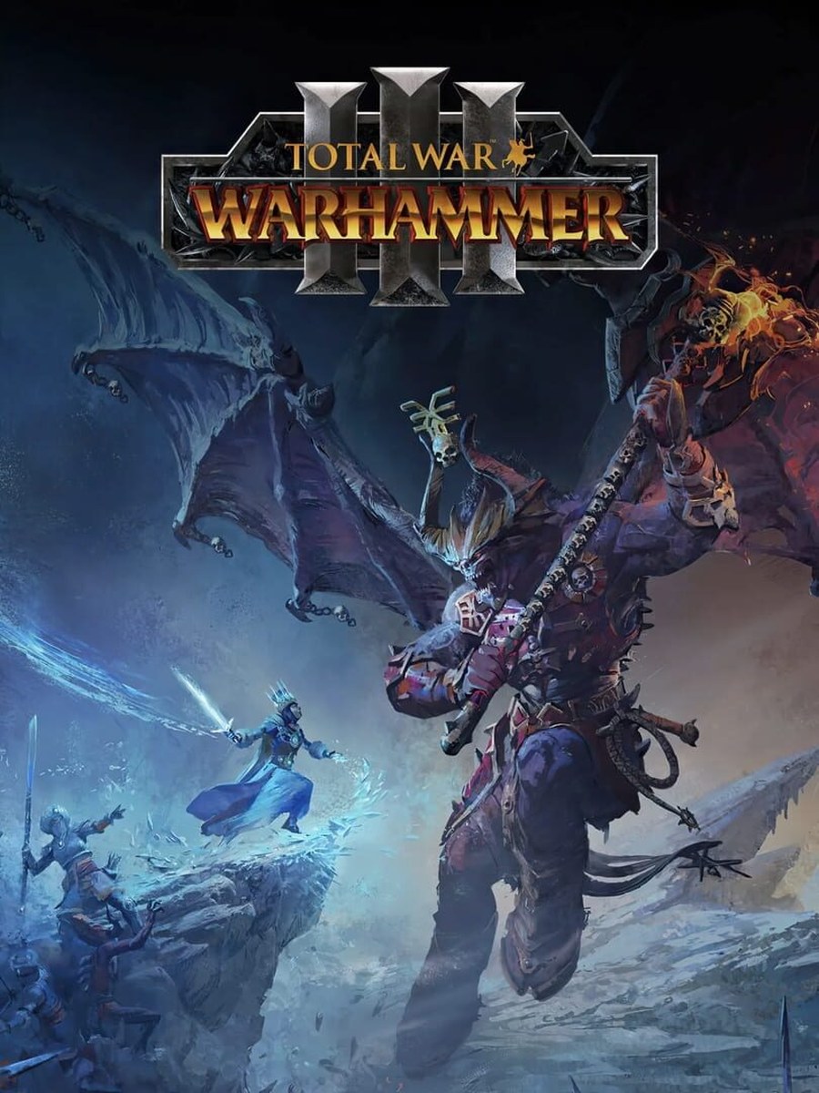 Total War: Warhammer III cover art.