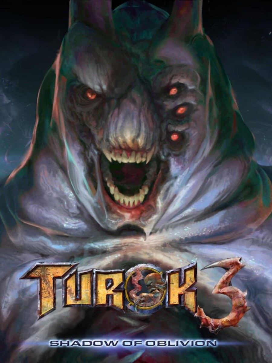 Turok 3: Shadow of Oblivion cover art.