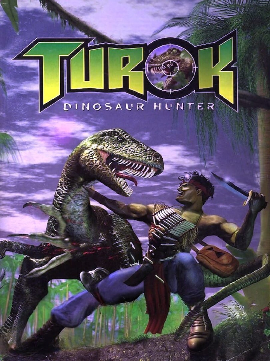 Turok: Dinosaur Hunter cover art.
