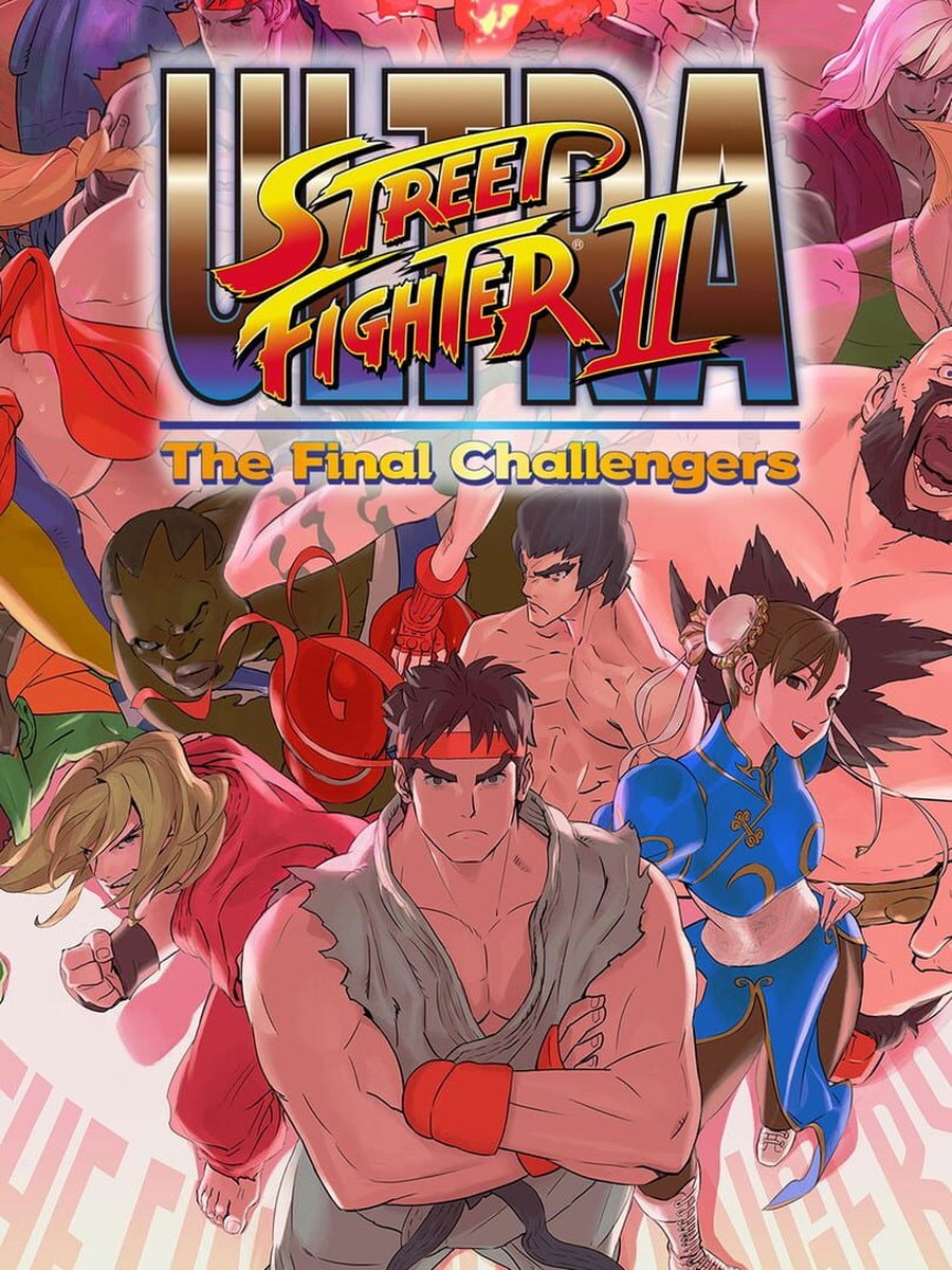 Ultra Street Fighter II cover art.