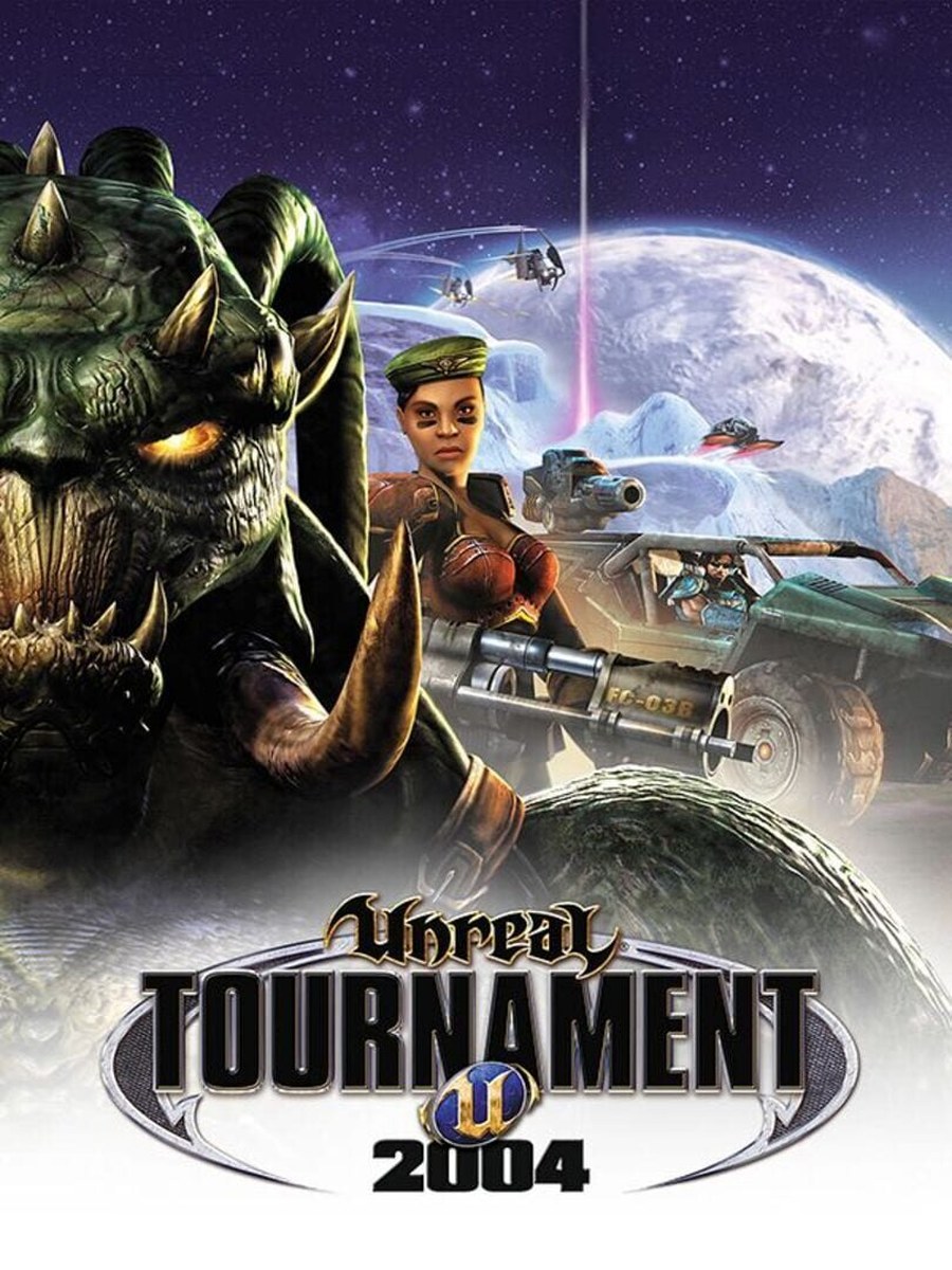 Unreal Tournament 2004 cover art.