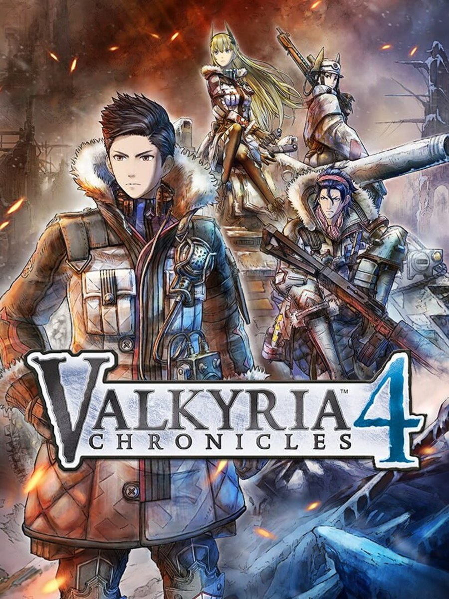 Valkyria Chronicles 4 cover art.