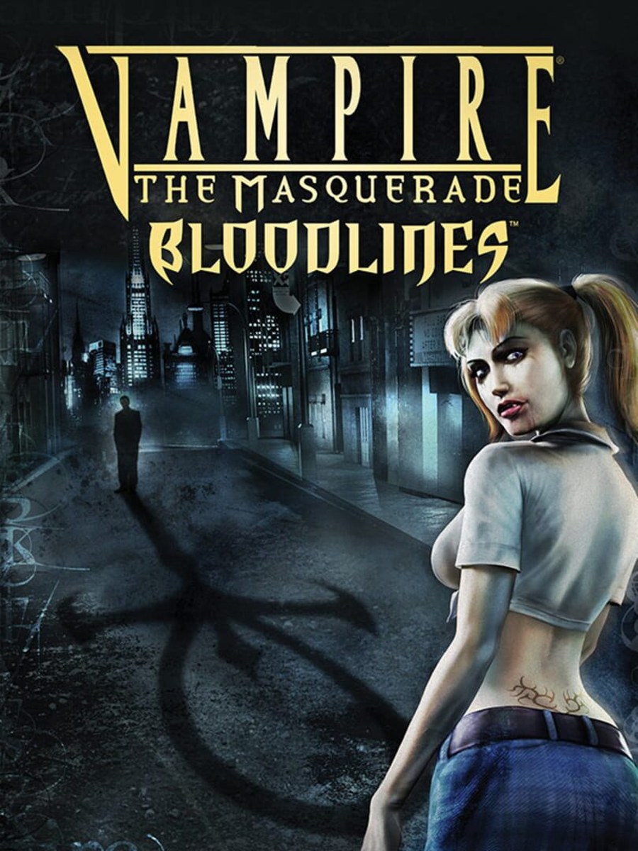 Vampire: The Masquerade - Bloodlines cover art.