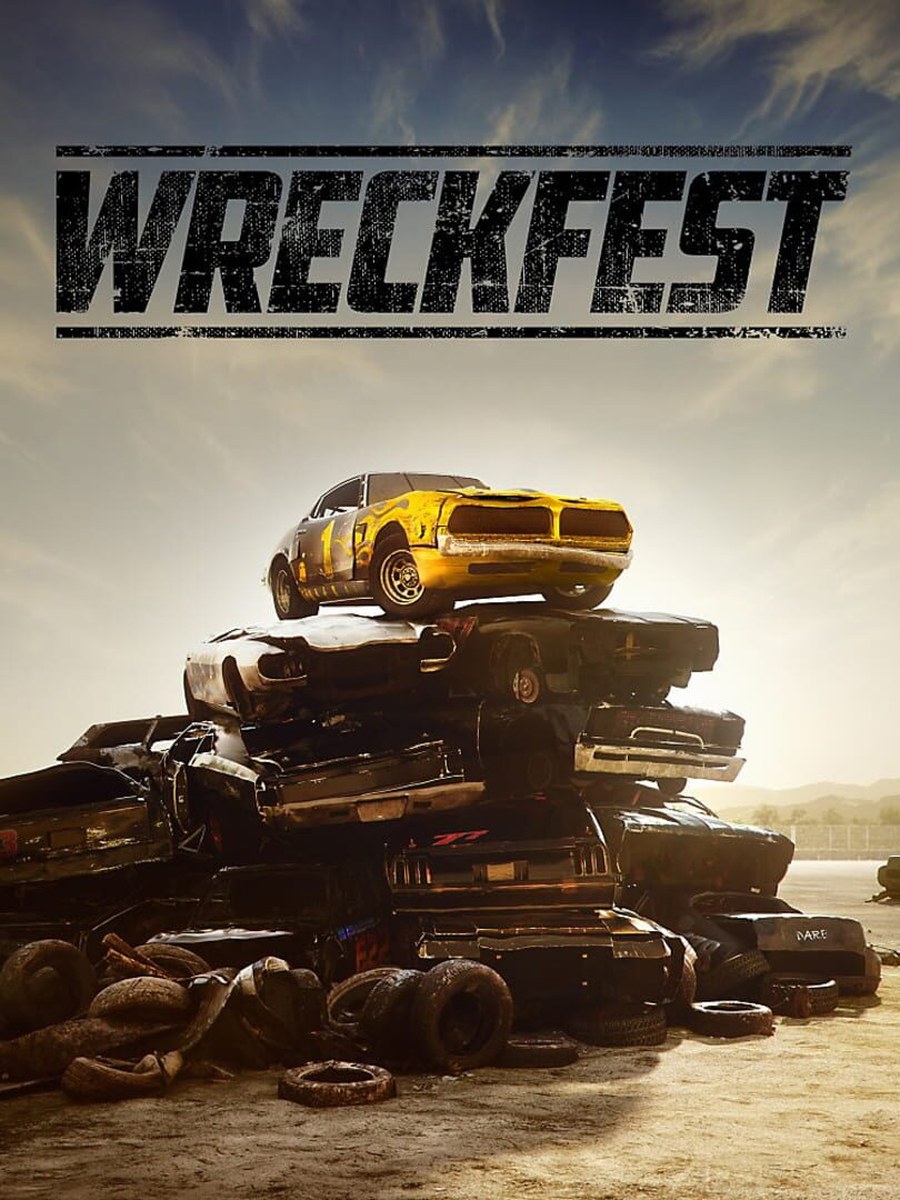 Wreckfest cover art.