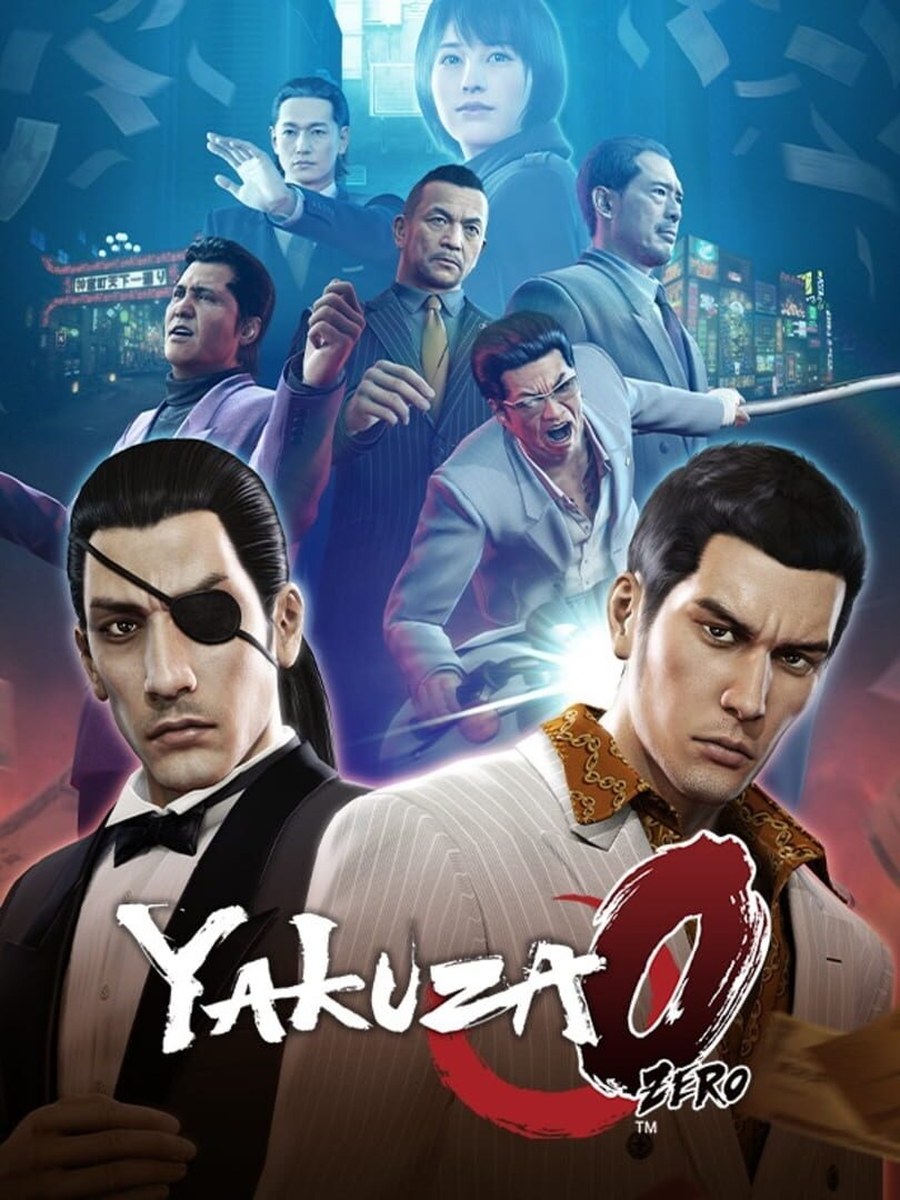 Yakuza 0 cover art.