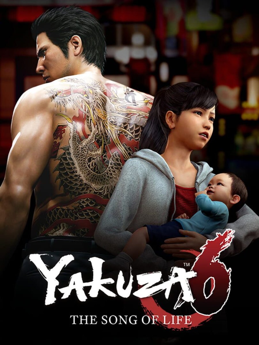 Yakuza 6: The Song of Life cover art.
